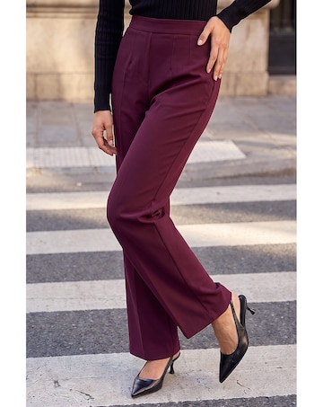 Roman Petite Straight Leg Ponte Trouser