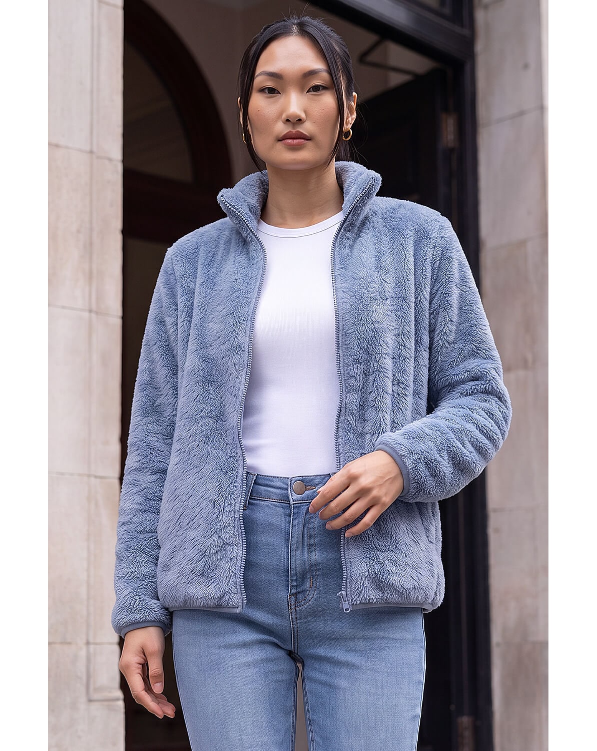 Roman Sherpa Fleece Jacket