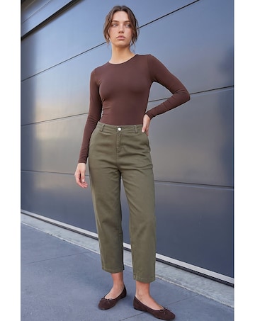 Roman Petite Cropped Ankle Jean