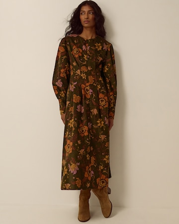 Monsoon Princella Corduroy Midi Dress
