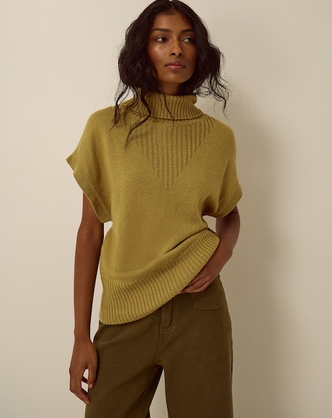 New In - Monsoon Fay High Neck Knit Tank