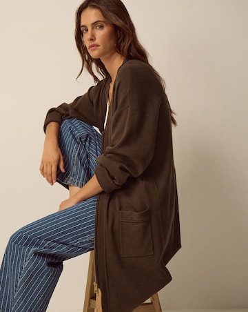 Monsoon Zuri Zip Longline Cardigan