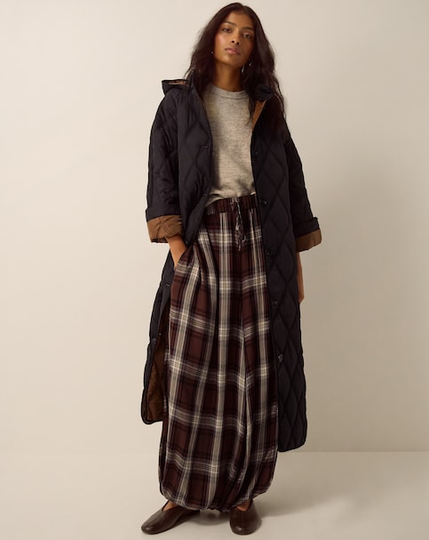 New In - Monsoon Andi Quilted Longline Coat