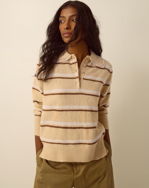 New In - Monsoon Sutton Stripe Jumper