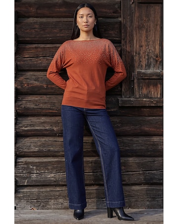 Roman Batwing Hotfix Knit Jumper