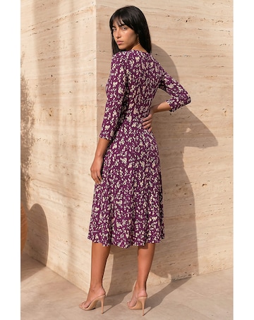 Roman Petite Twist Front Dress