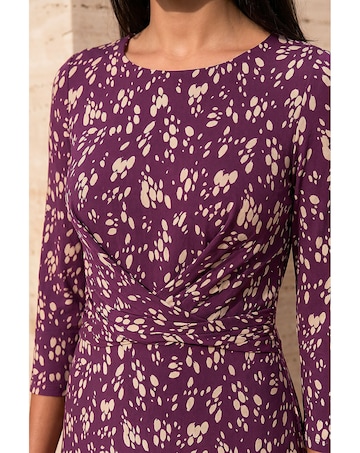 Roman Petite Twist Front Dress