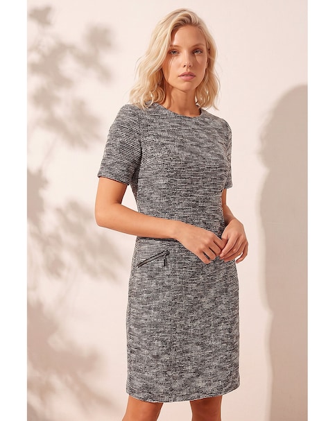 New In - Roman Petite Boucle Dress