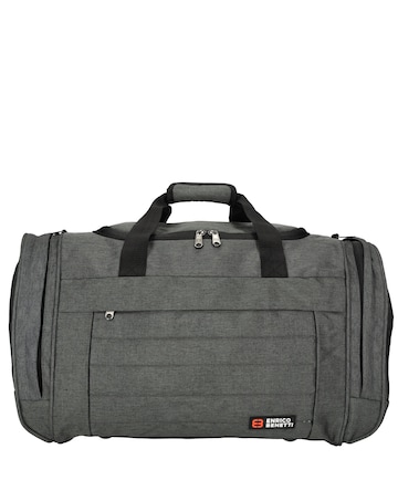 Enrico Benetti Montevideo Unisex Two Toned Polyester Sports Travel Carry-on Bag
