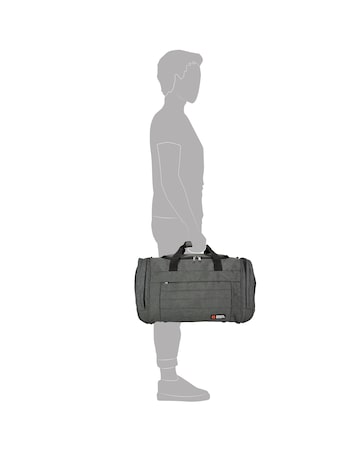 Enrico Benetti Montevideo Unisex Two Toned Polyester Sports Travel Carry-on Bag
