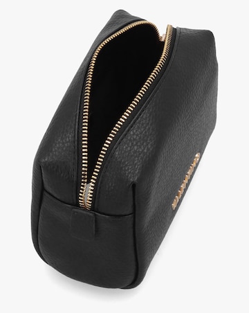 Valentino Bags Saphira Soft Black Cosmetic Case