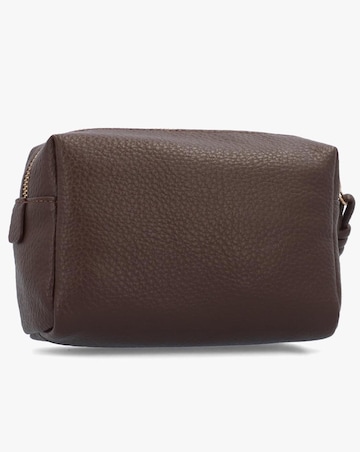 Valentino Bags Saphira Soft Brown Cosmetic Case
