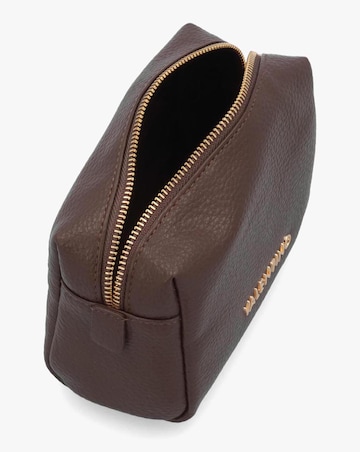 Valentino Bags Saphira Soft Brown Cosmetic Case