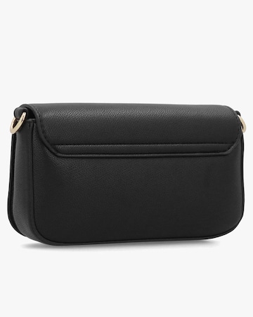 Valentino Bags Bianka Flapover Black Cross-Body Bag