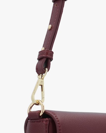 Valentino Bags Bianka Flapover Bordeaux Cross-Body Bag