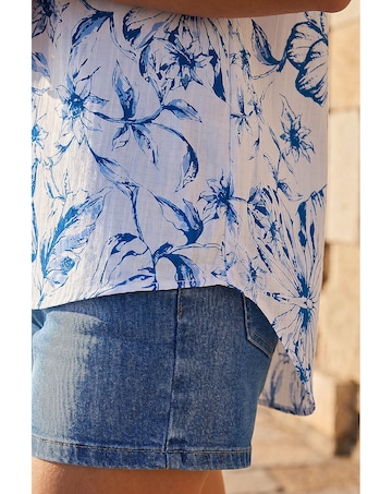 Roman Classic Floral Print Shirt