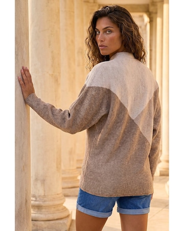 Roman Colour Block Soft Knit Jumper