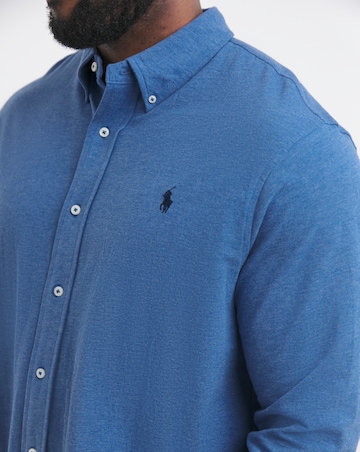 Polo Ralph Lauren Royal Long Sleeve Jersey Stretch Shirt
