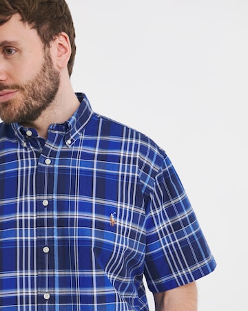 Polo Ralph Lauren Blue Check Short Sleeve Shirt