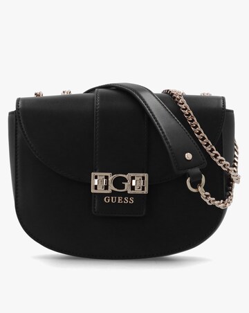 Guess Jane Convertible Black Cross-Body Bag
