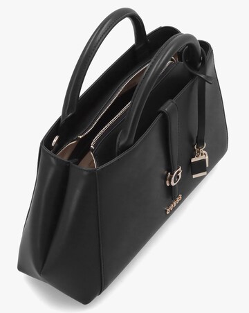 Guess Carrie Girlfriend Black Satchel Bag