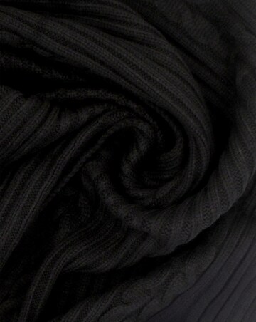 Guess Black Knitted G Logo Scarf