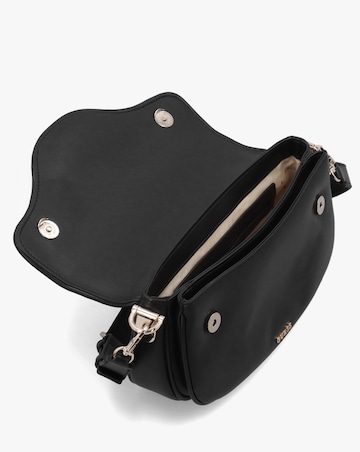 Guess Dea Flap Black Shoulder Bag