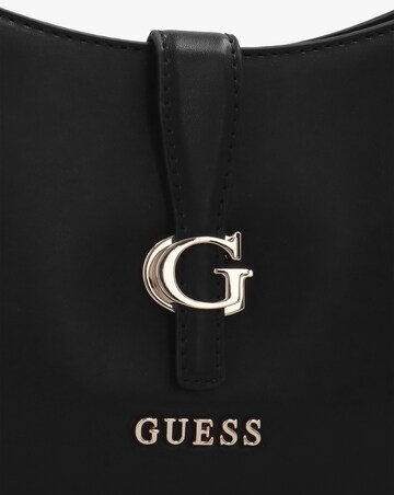 Guess Carrie Top Zip Black Shoulder Bag