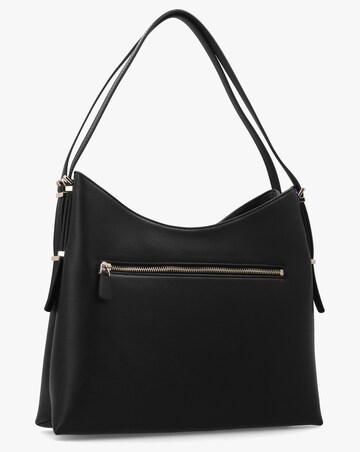 Guess Lefia Large Black Hobo Bag