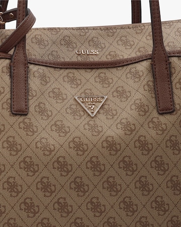 Guess Victtoria II Latte Logo 2 In 1 Tote Bag