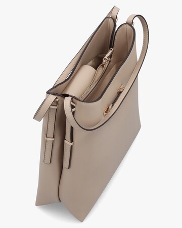 Guess Lefia Large Taupe Hobo Bag