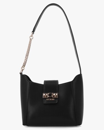 Guess Jane Black Hobo Bag