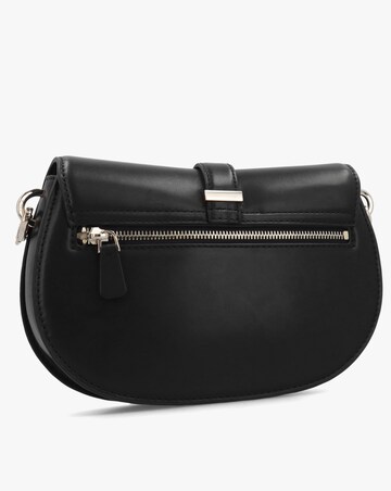 Guess Carrie Flap Black Shoulder Bag