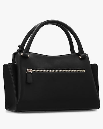 Guess Jane Small Black Satchel Bag