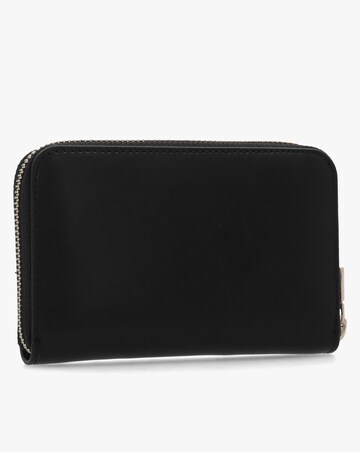 Guess Jane Medium Black Zip Around Wallet