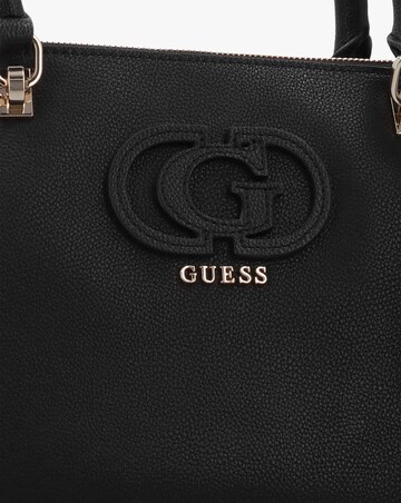 Guess Calebra Status Black Hobo Satchel Bag