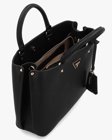 Guess Meridian II Girlfriend Black Satchel Bag