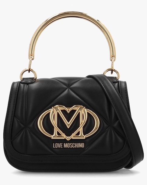 Love Moschino Quilted Black Shoulder Bag