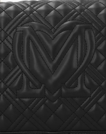 Love Moschino Quilted II Black Shoulder Bag