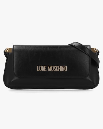 Love Moschino Smart Black Evening Shoulder Bag