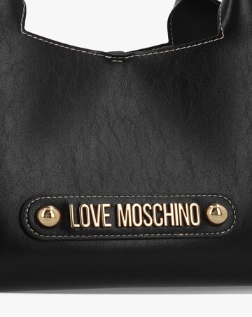 Love Moschino Maxi Black Shopper Bag