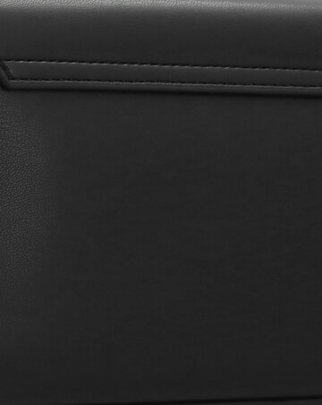 Love Moschino Heart Clasp Black Shoulder Bag