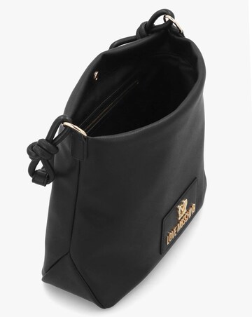 Love Moschino Cord Trick Black Shoulder Bag