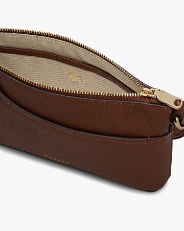 Radley Pockets Mini Top Zip EW Chocolate Leather Shoulder Bag