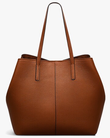 Radley Dukes Place Large Open Top Tan Leather Tote Bag