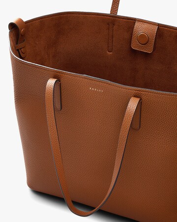 Radley Dukes Place Large Open Top Tan Leather Tote Bag