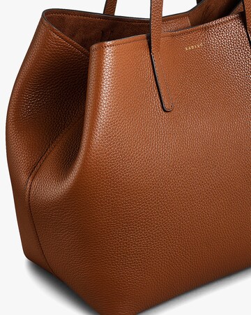 Radley Dukes Place Large Open Top Tan Leather Tote Bag