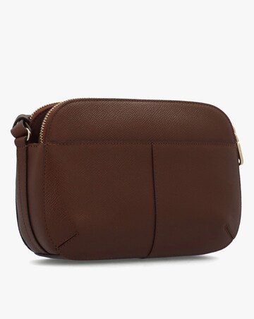 Radley Dukes Place Medium Top Zip Chocolate Leather Cross-Body Bag