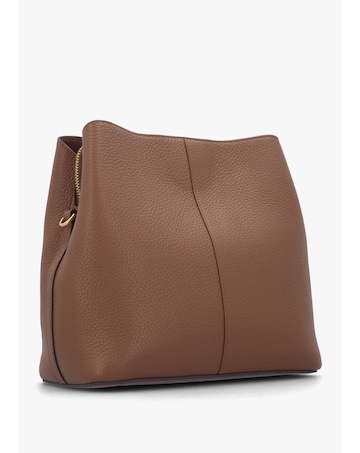 Radley Dukes Place Medium Compartment Tan Leather Cross-Body Bag