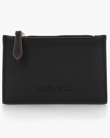 Valentino Bags Samantha Black Wallet On A Strap